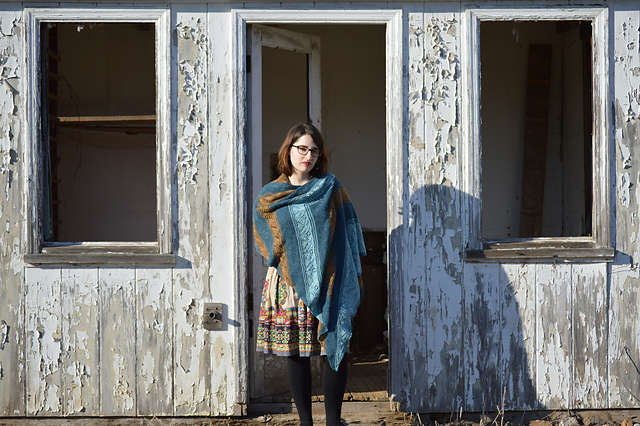 Blooming Cactus Shawl