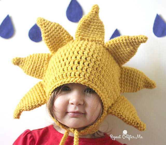 Sun Hat and Rainbow Costume