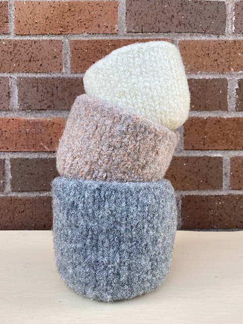 Felted Nesting Bowls