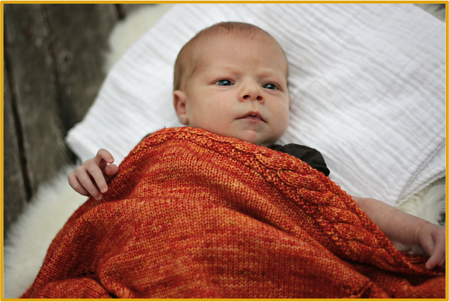 Love Knot Baby Blanket