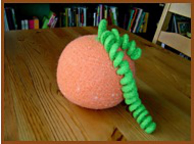 Felted Pumpkin