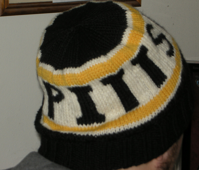 Hockey Fan Hat ~ Pittsburgh