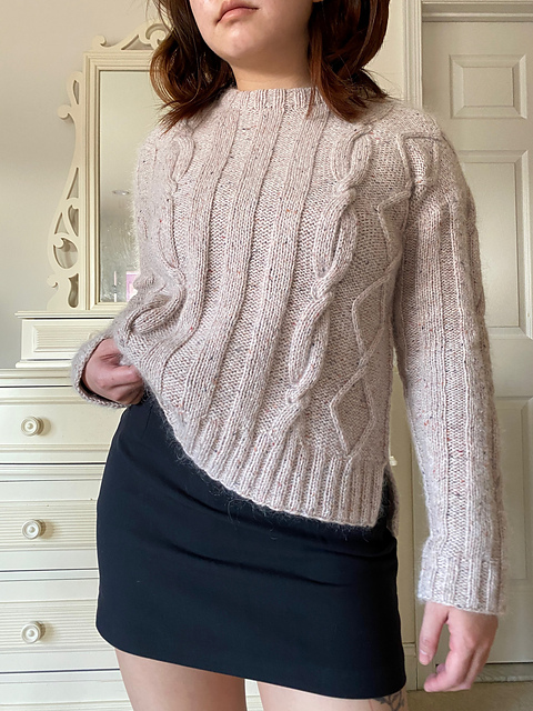 Leo's Cabled Sweater