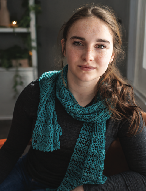 Polished Glass Scarf