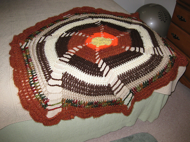 Turning Circle Prayer Lapghan/Shawl