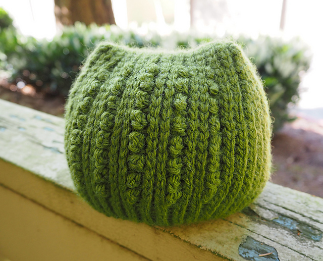 Baby Bean Hat and Mitten Set