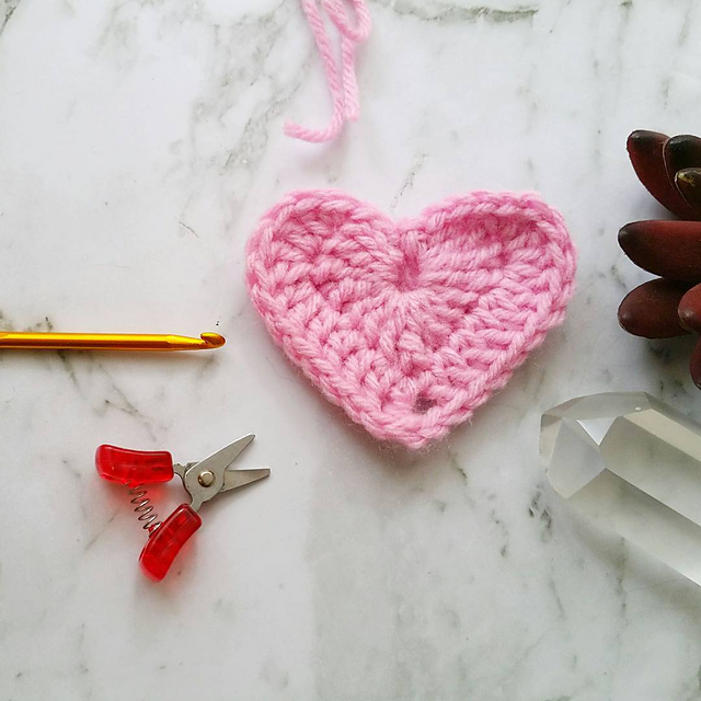 crochet a heart