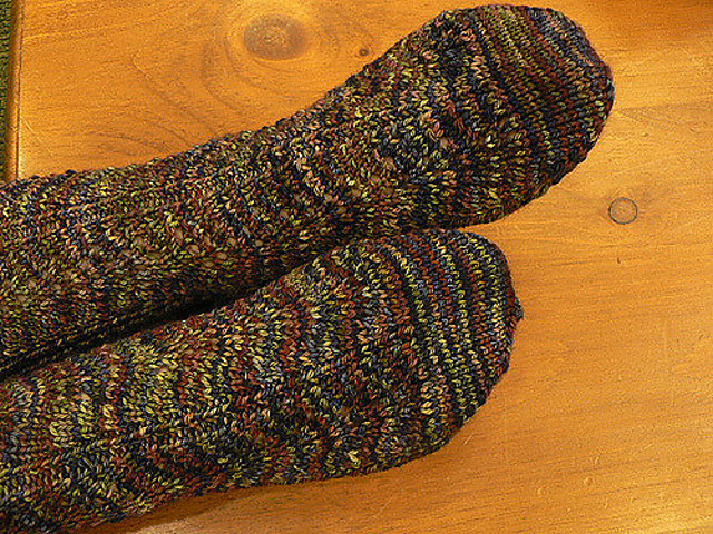 Carole's Old Shale Socks
