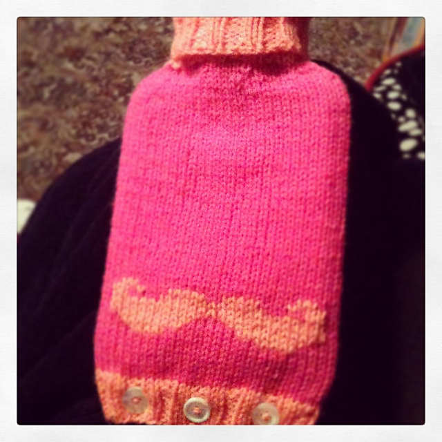 Mini Hot Water Bottle Cover