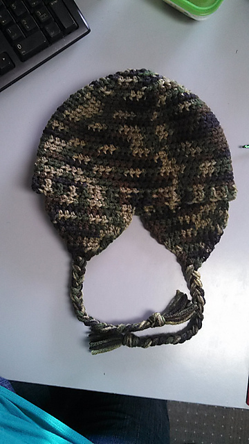 Camouflage Baby Hat