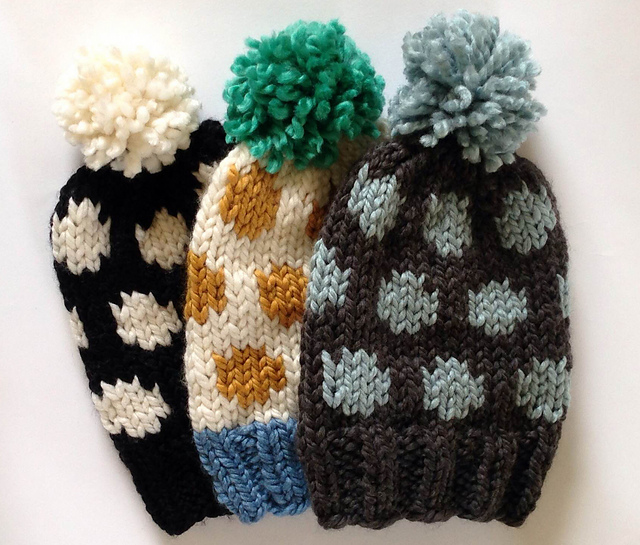 Big Dots Beanie