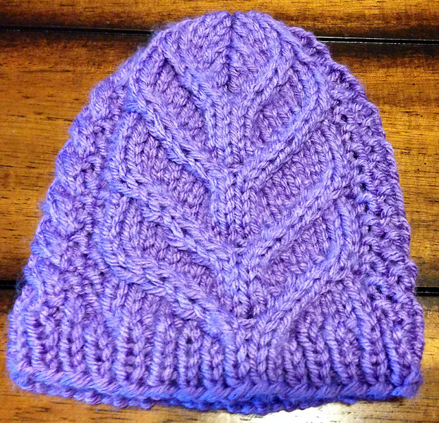 CLICK Cabled Baby Beanie