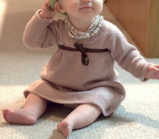 Ribbon-Tied Dress