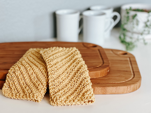 Coriander Dishcloth