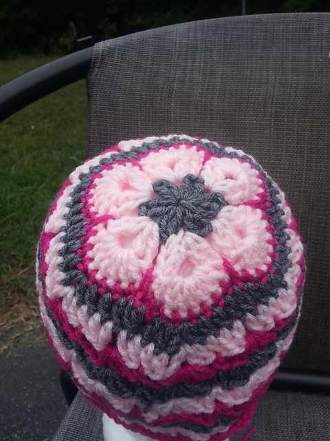 Flower Beanie and Slouchy