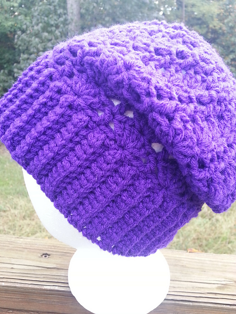 Purple Shell Slouch