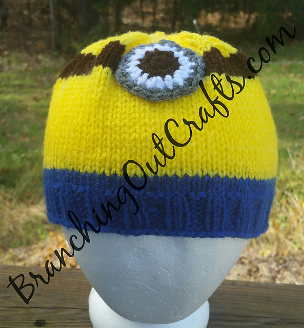 Yellow Helper Knit Hat