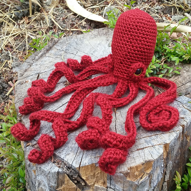 Octopus Amigurumi Stuffed Toy