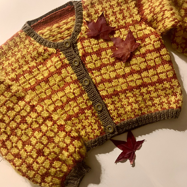 Houndstooth Floral Cardigan
