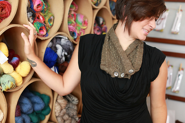 Irish Cabled Neckwarmer