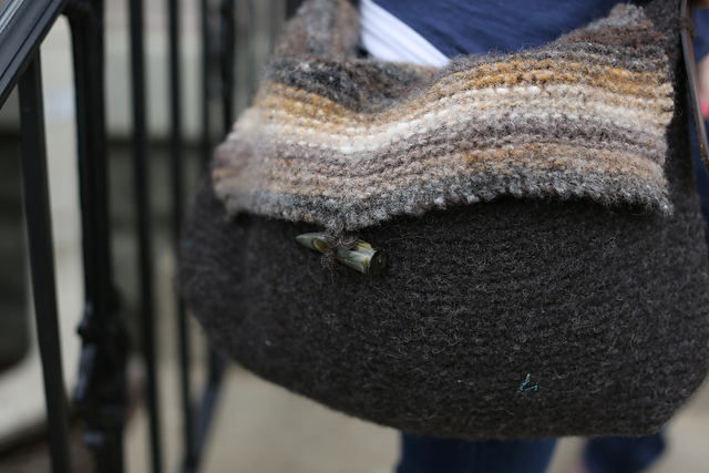 Felt Messenger Bag