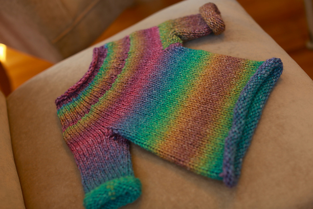 Stripey Baby Pullover