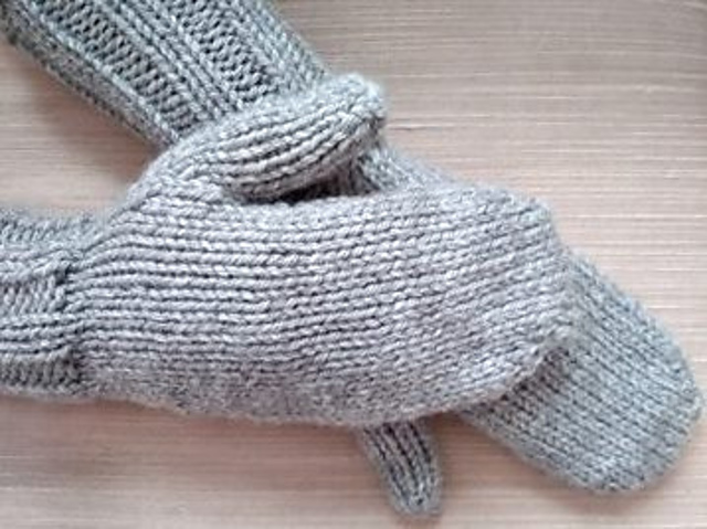 "Use all the Yarn" Mittens