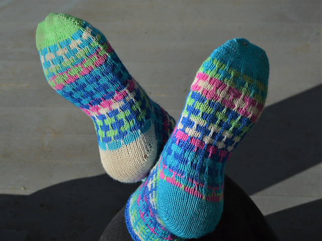 Wandering Airplane Socks