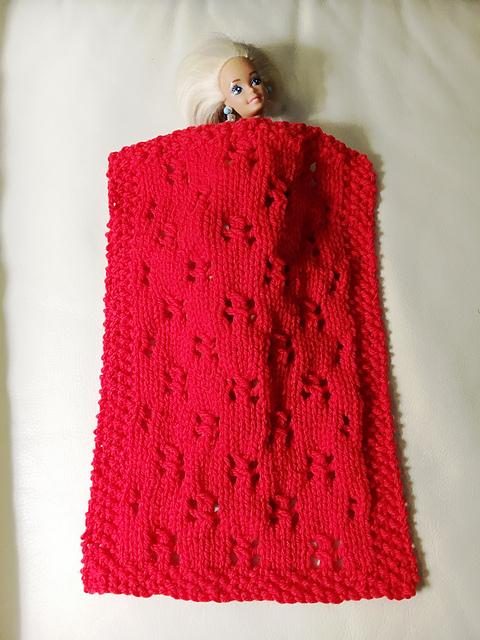 Birthday Doll Blanket