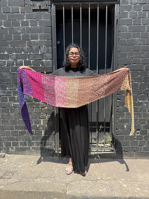 A Ritual Of Stars Advent Shawl