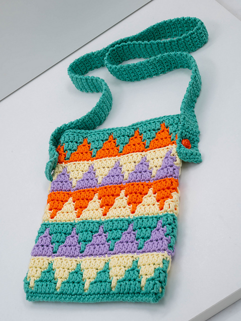 Mosaic Crochet Bag