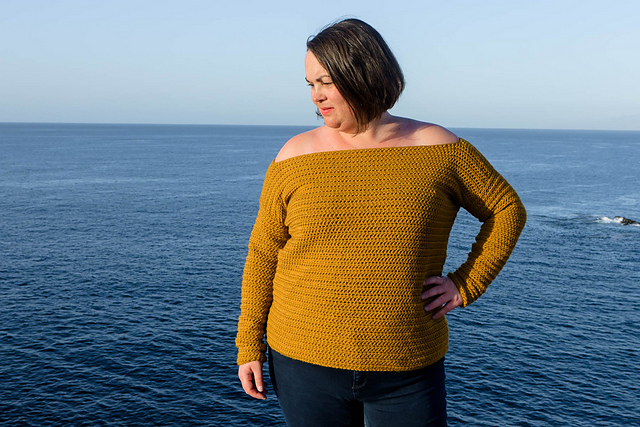 Off-The-Shoulder Sweater