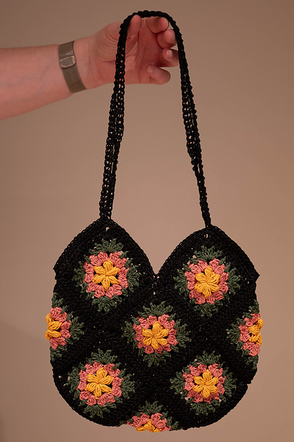 Bloom Granny Square Bag