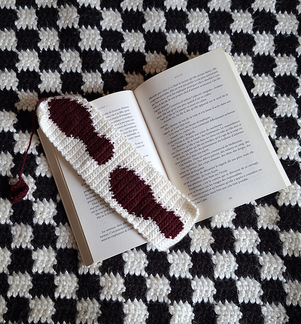 Footstep bookmark