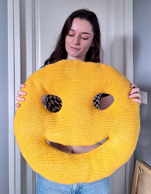 Smiley Potato Pillow