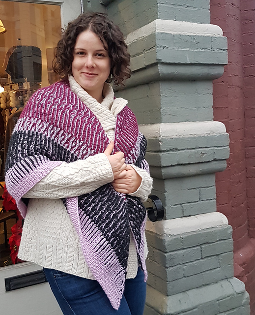 Bloomin' Catkins Shawlette
