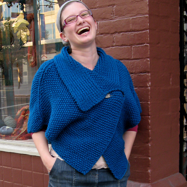 Unstructured Cardie Shawl