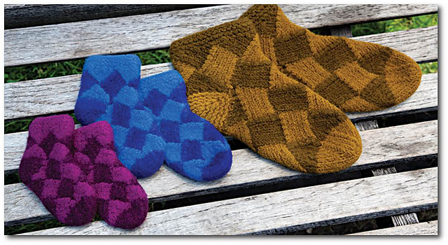 Harlequin Slippers