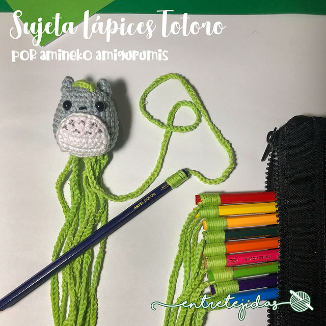Sujeta Lápices Totoro