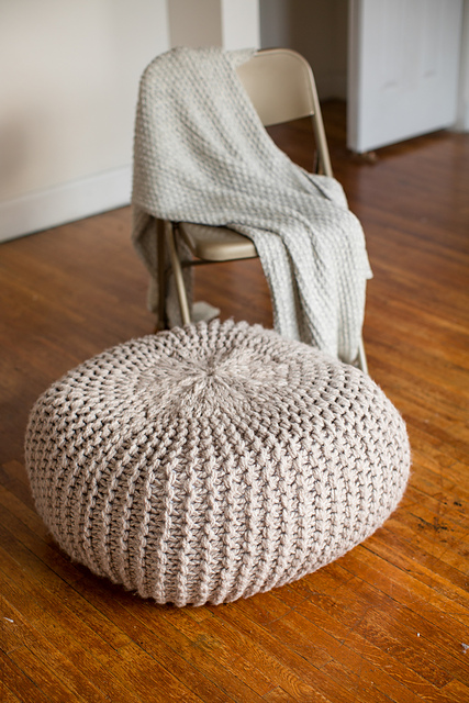 Garter Pouf - Foot Stool