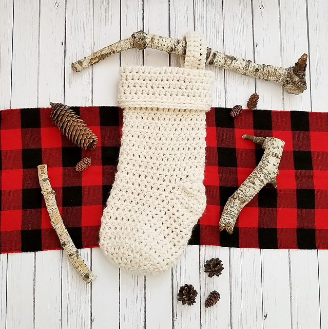 Super Bulky Farmhouse Stocking
