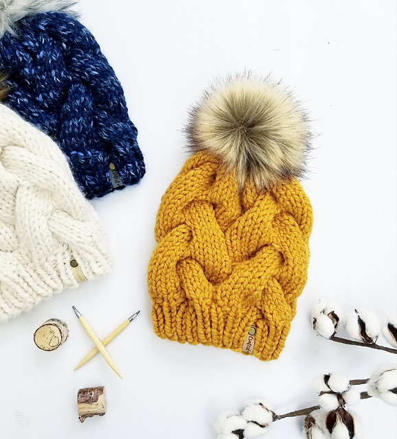 Quinn Cable Beanie