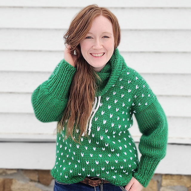 Classic Little Hearts Sweater