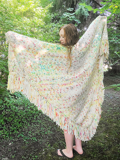 And Just Like That Carrie Knit Blanket