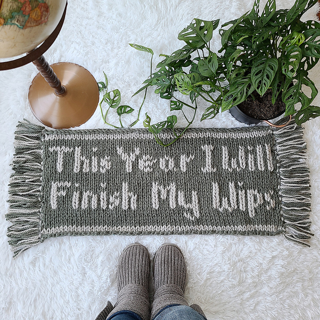 This Year Knit Rug