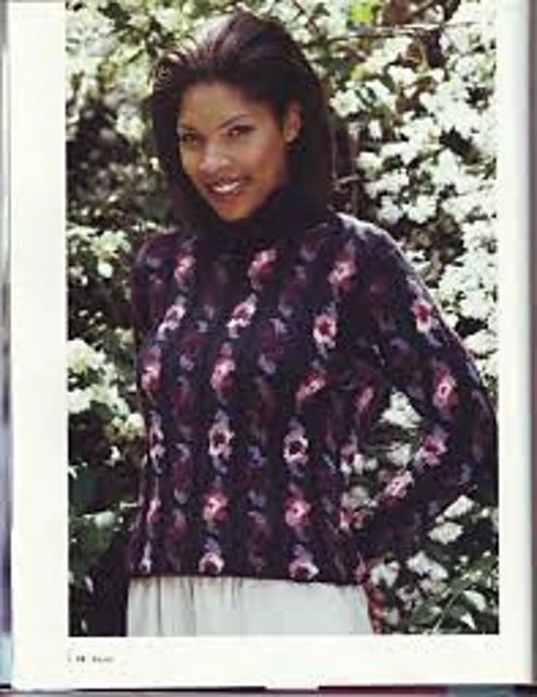 Rose Rib Turtleneck Sweater