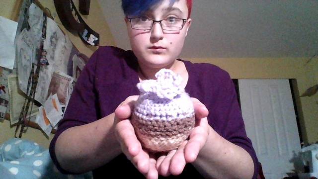 Crocheted Cupcake