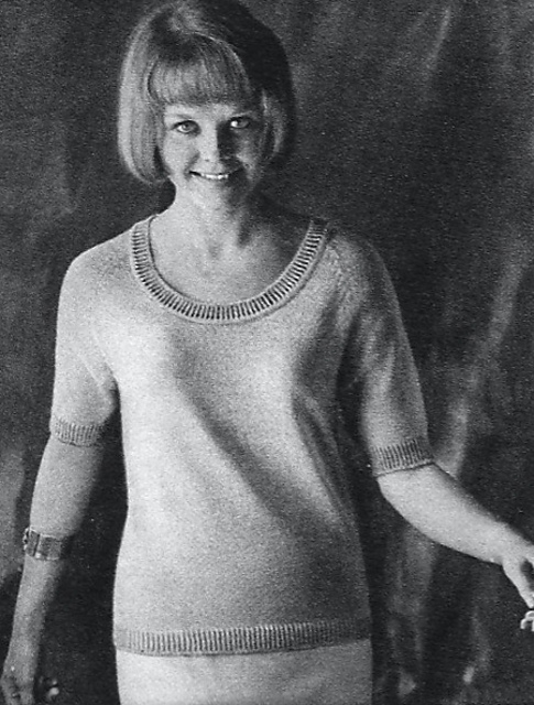 1279a Lady's twin set, sweater