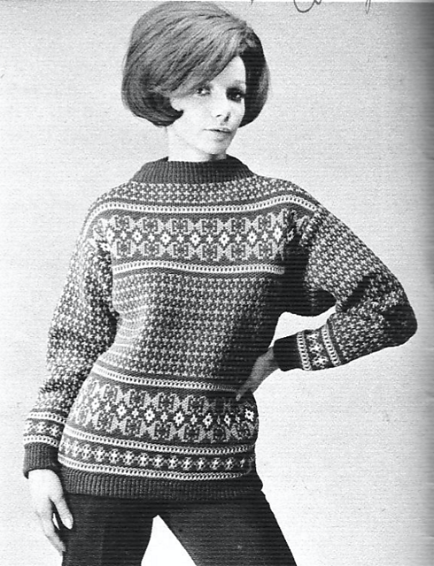 1307 Lady's sport sweater