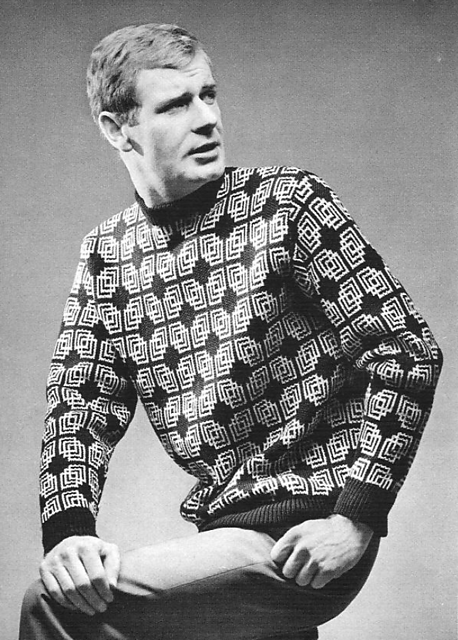 1377 Men's fairisle sweater